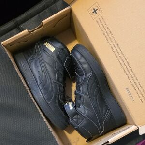 Puma Black Chunky High-Top Sneakers